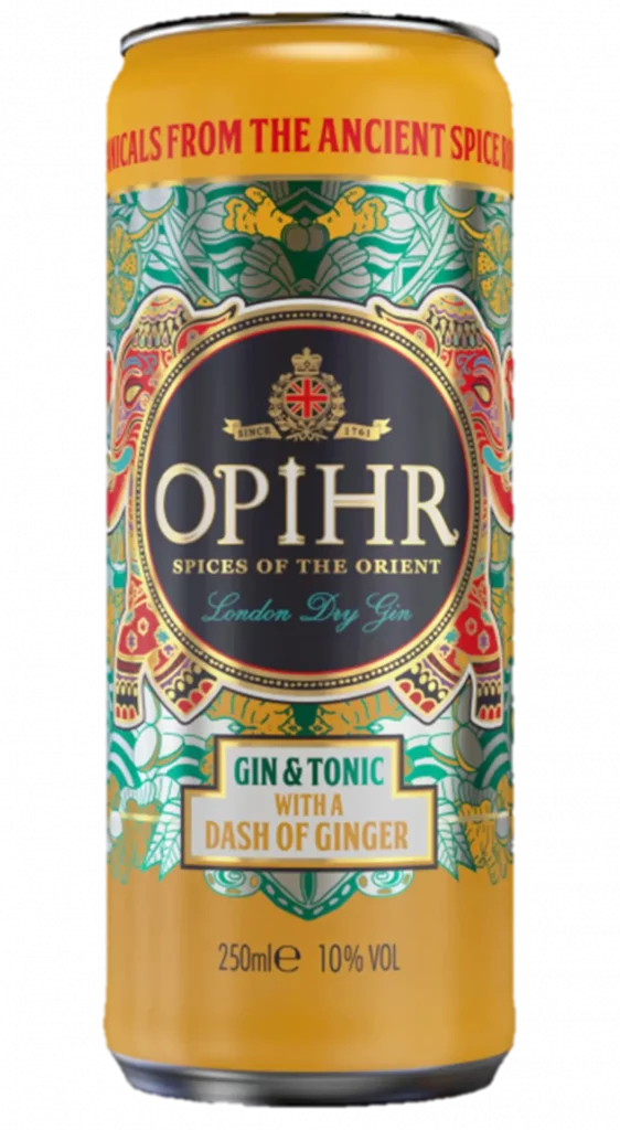 Opihr Gin & Tonic with a Dash of Ginger