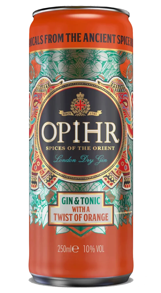 Opihr Gin & Tonic with a Twist of Orange